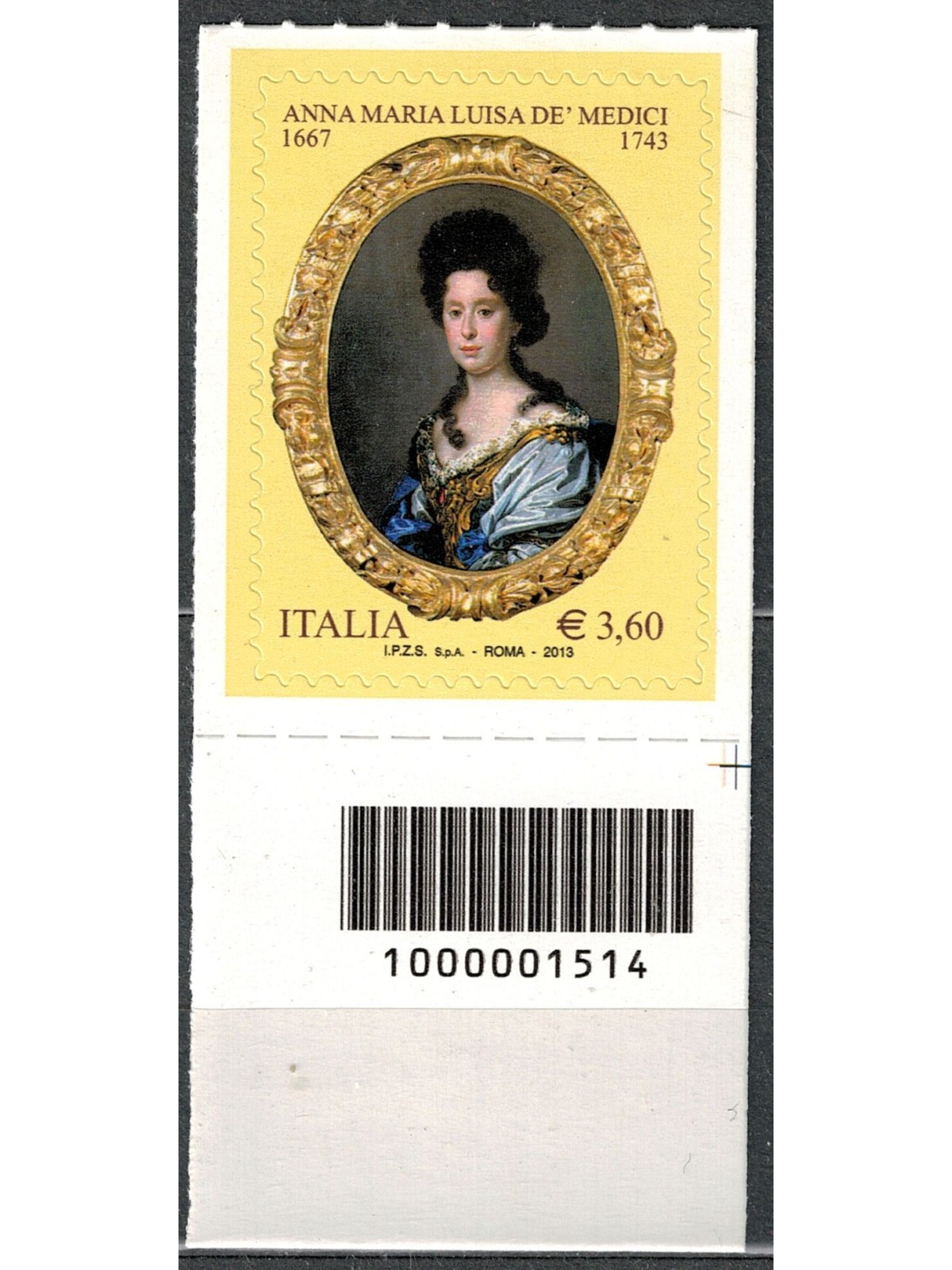 ITALY 2013 Anna Maria Luisa De' Medici CB 1514 aid