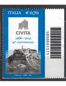 ITALY 2013 Civita Association CB 1571 dx