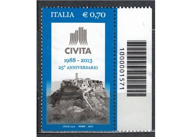 ITALY 2013 Civita Association CB 1571 dx