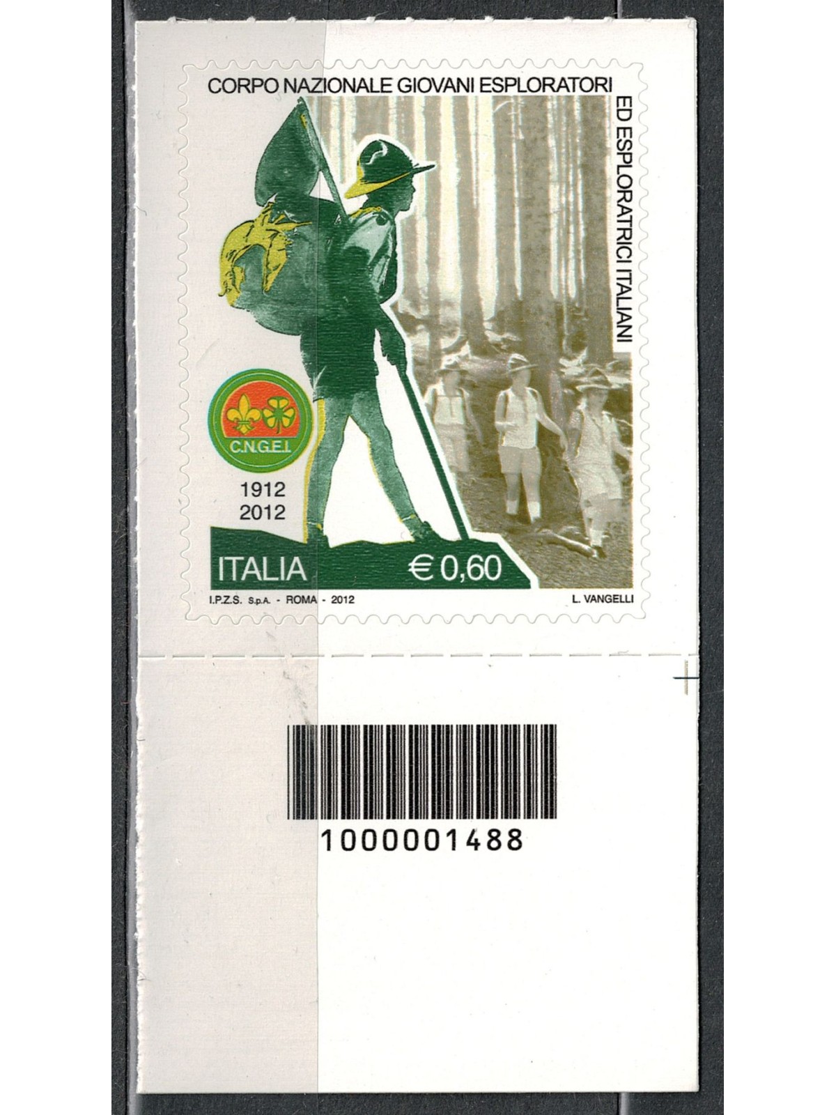 ITALIA 2012 Giovani esploratori CB 1488 aid