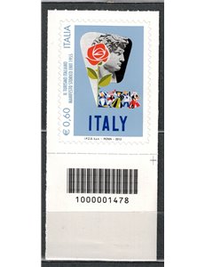 ITALY 2012 Enit Poster CB 1478 aid