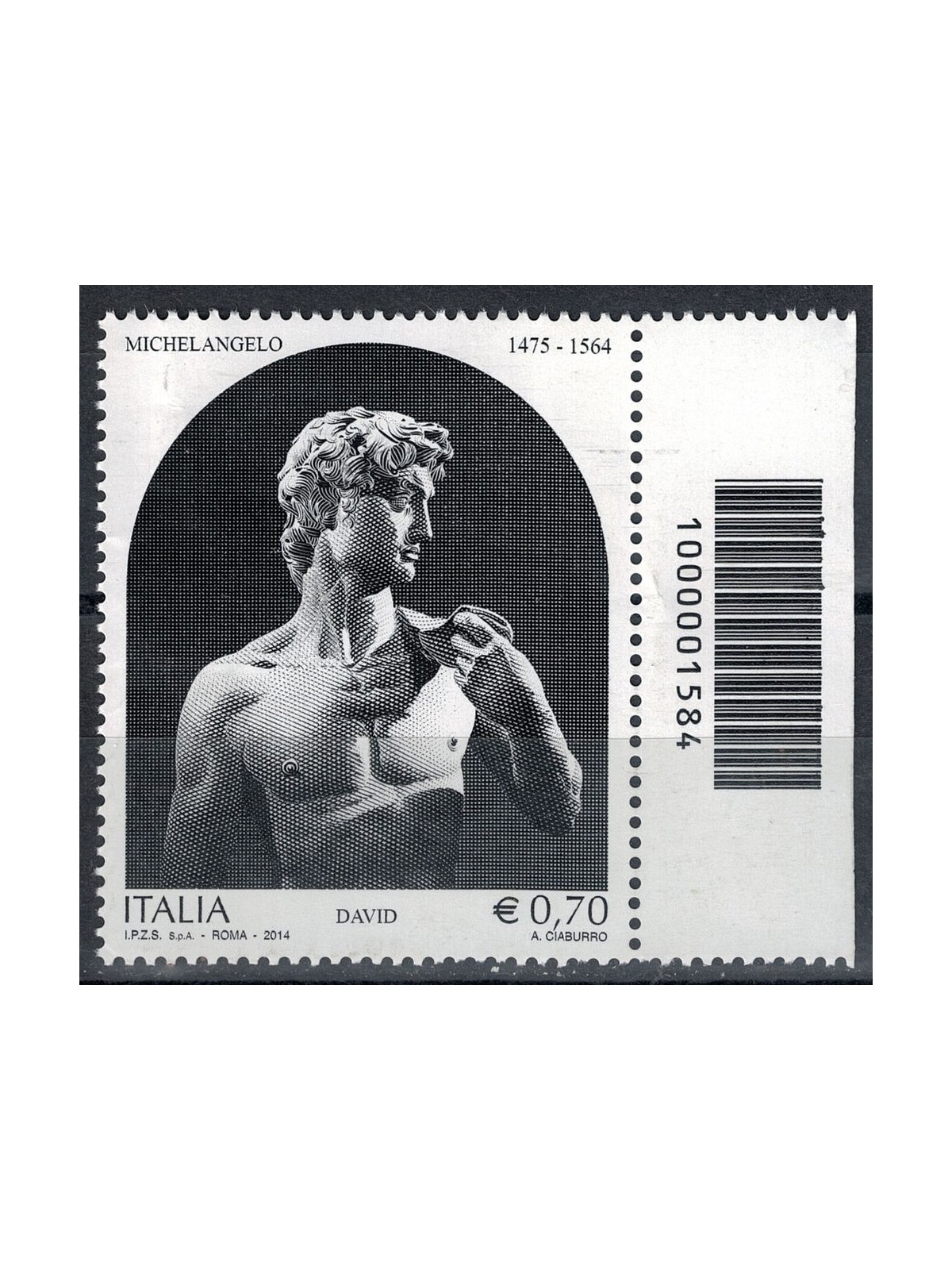 ITALY 2014 Michelangelo CB 1584 right