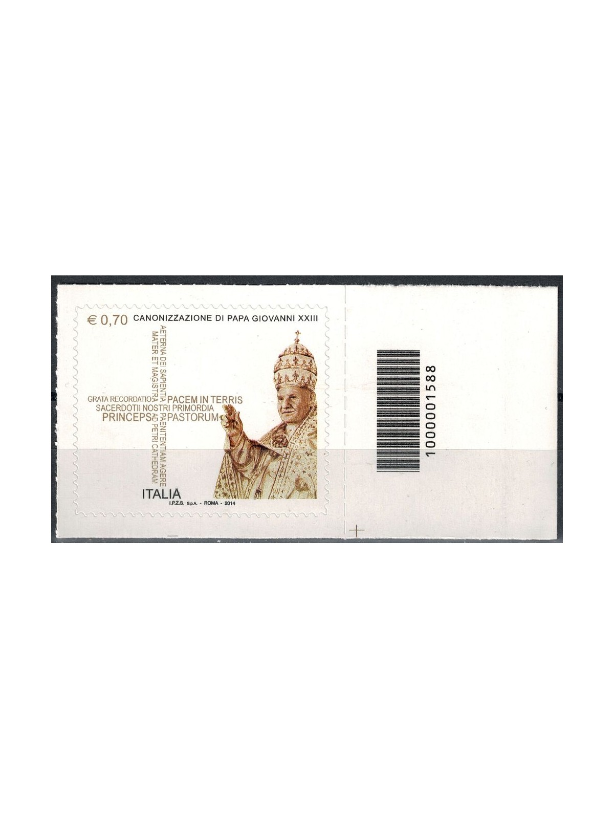 ITALY 2014 John XXIII CB 1588 aid