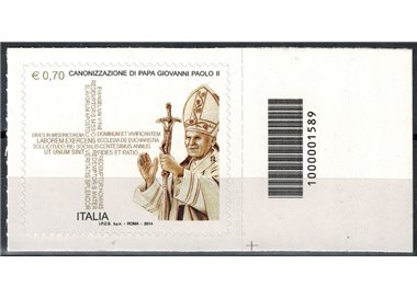 ITALIA 2014 Giovanni Paolo II CB 1589 aid