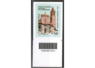 ITALY 2015 Marsica Earthquake CB 1634 aid