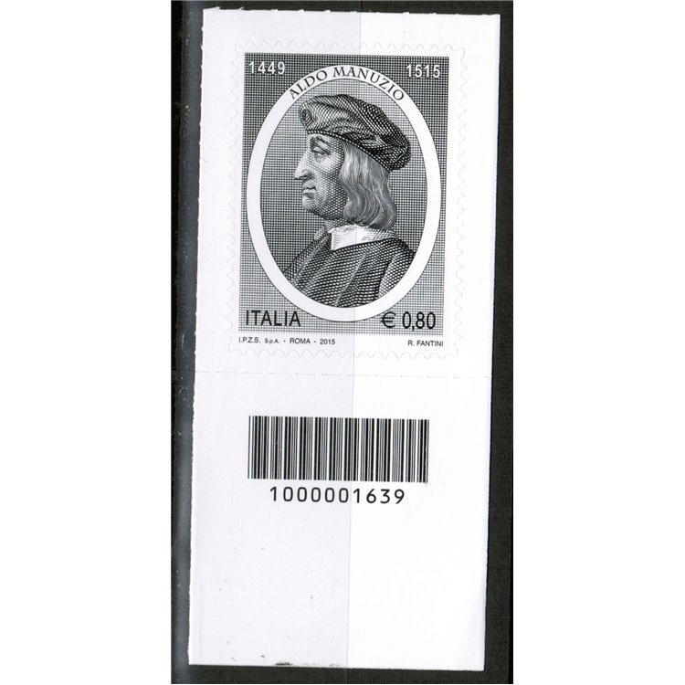 ITALY 2015 Aldo Manuzio CB 1639 aid