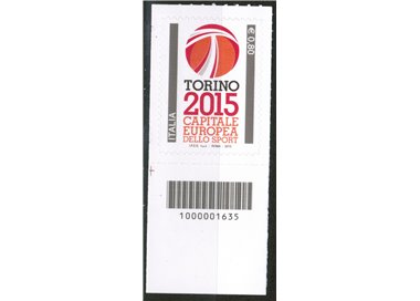 ITALIA 2015 Torino capitale dello sport CB 1635 ais