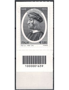 ITALY 2015 Aldo Manuzio CB 1639 ais