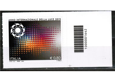 ITALIA 2015 Anno internazionale della luce CB 1642 aid