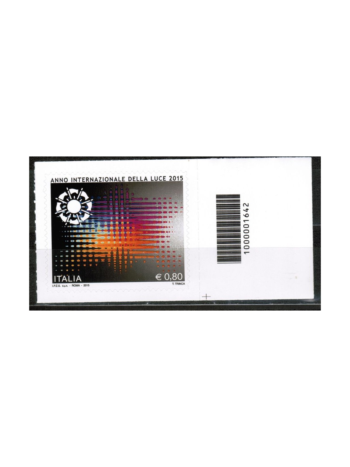 ITALY 2015 International Year of Light CB 1642 aid