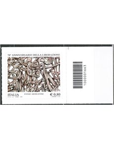 ITALY 2015 Anniversary of the Liberation CB 1663 asd