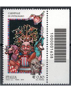 ITALIA 2015 Carnevale di Putignano CB 1638 dx
