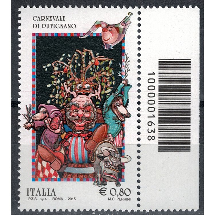 ITALY 2015 Carnival of Putignano CB 1638 dx