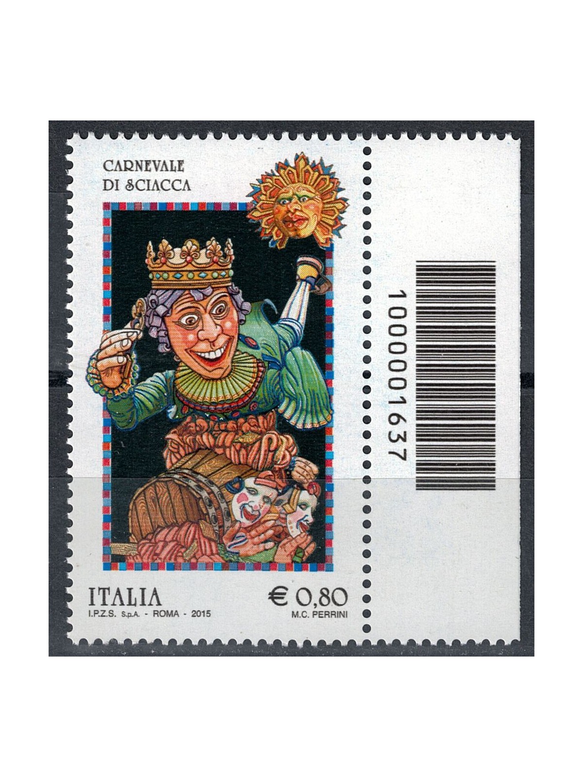 ITALIA 2015 Carnevale di Sciacca CB 1637 dx