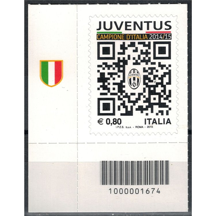 ITALY 2015 Juventus Italian champion CB 1674