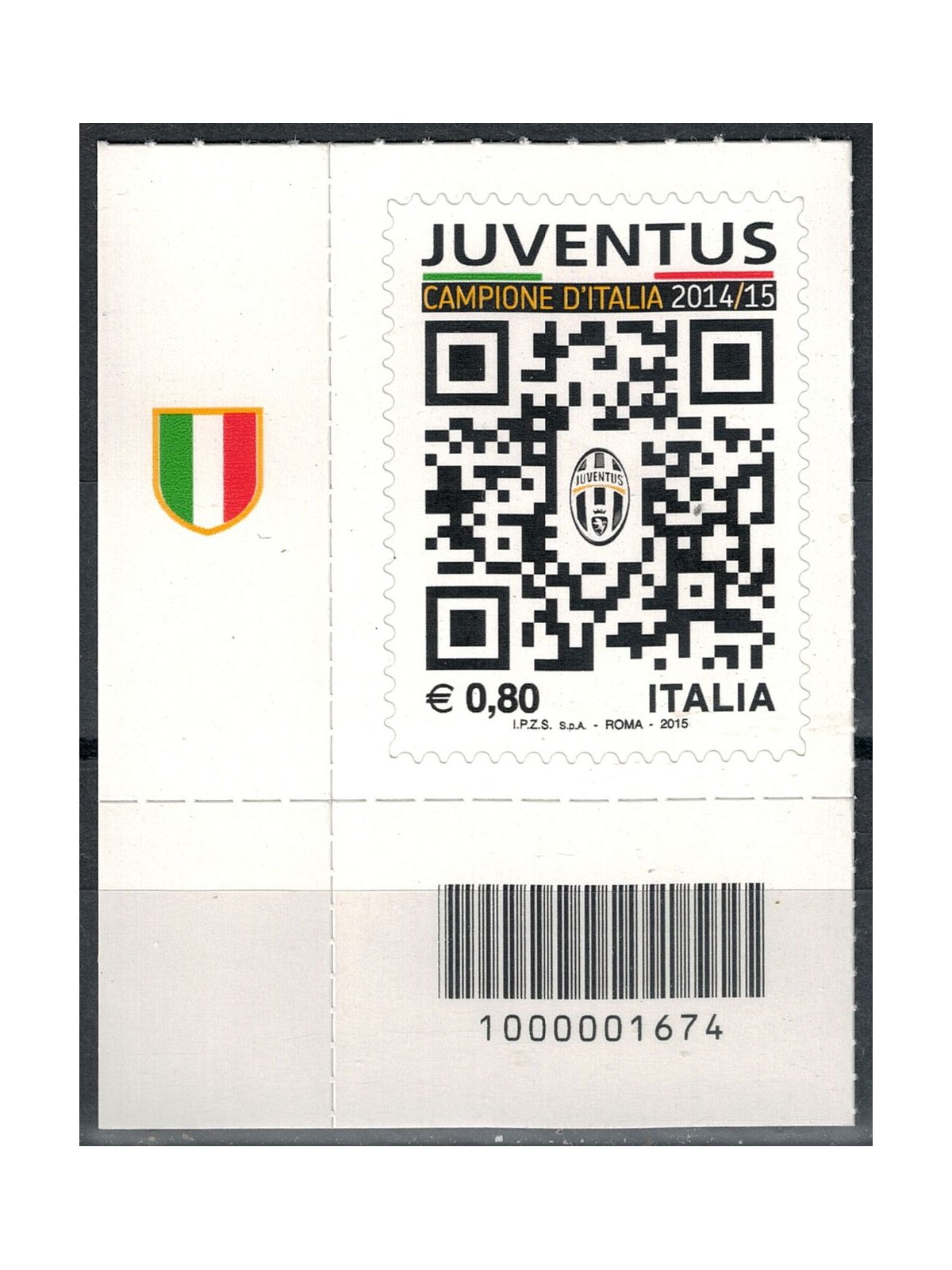 ITALY 2015 Juventus Italian champion CB 1674