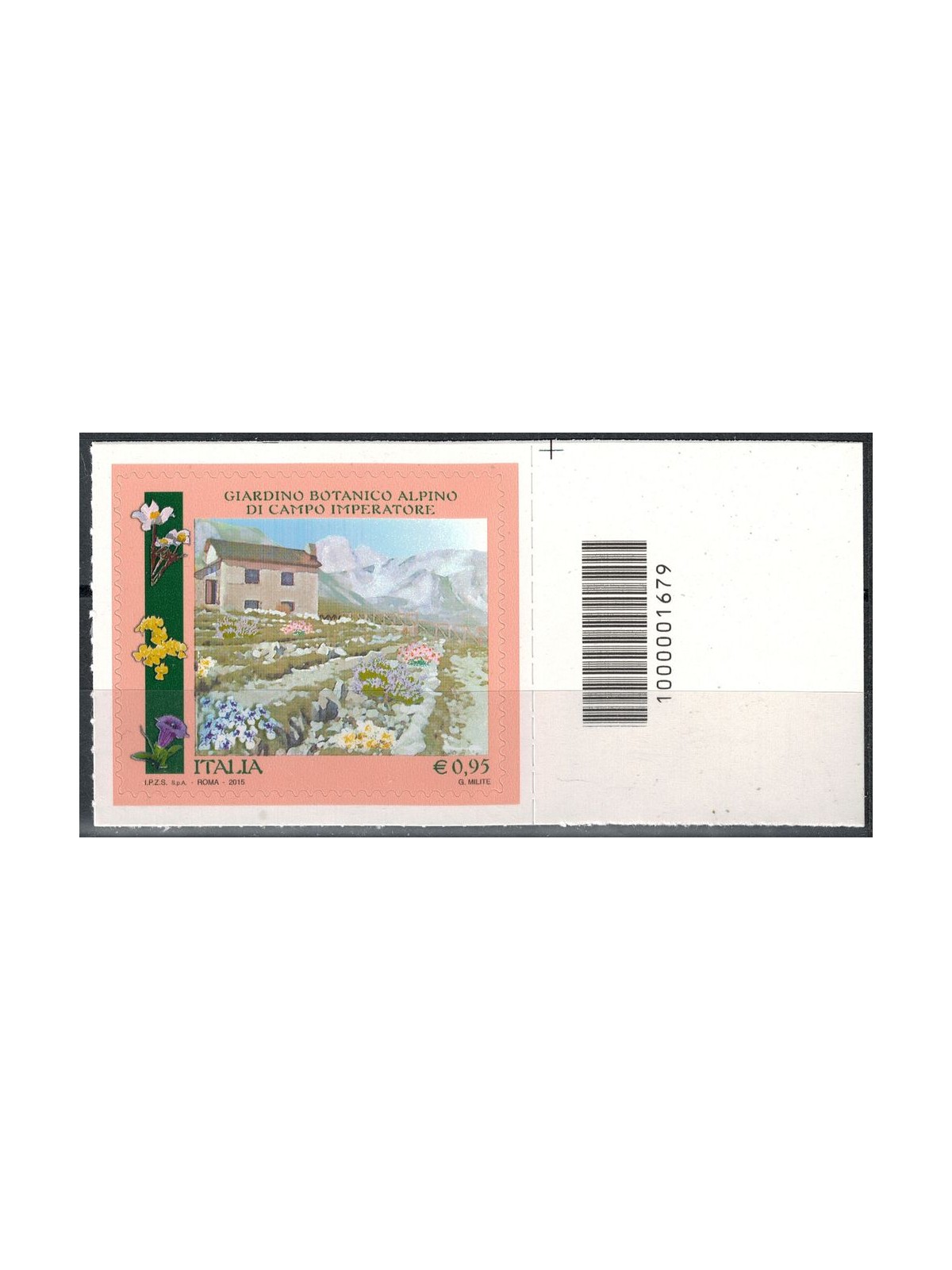 ITALIA 2015 Giardino di Campo Imperatore CB 1679 asd