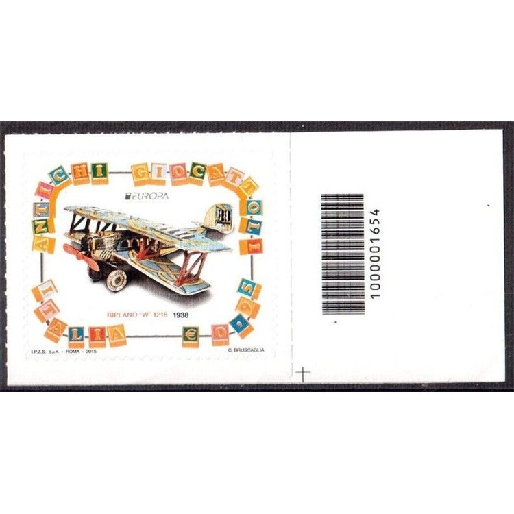ITALIA 2015 Europa Biplano CB 1654 aid
