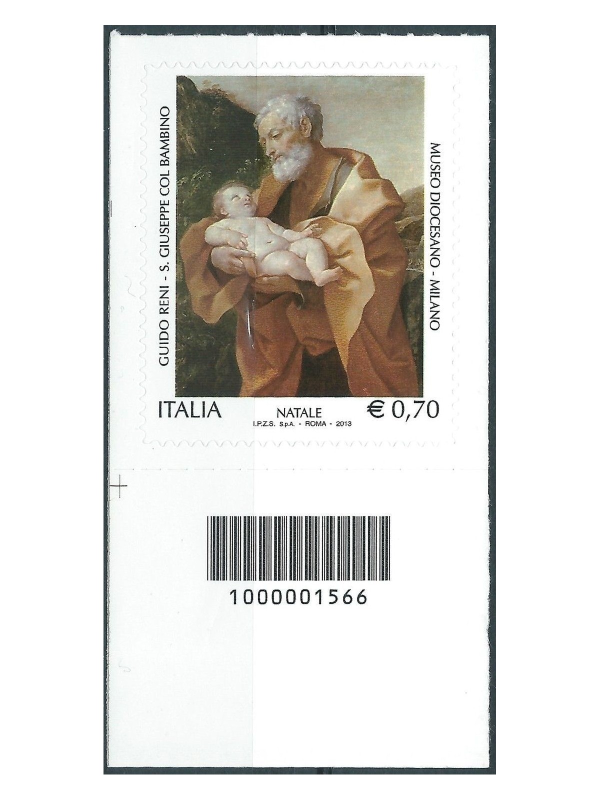 ITALY 2013 Religious Christmas CB 1566 ais