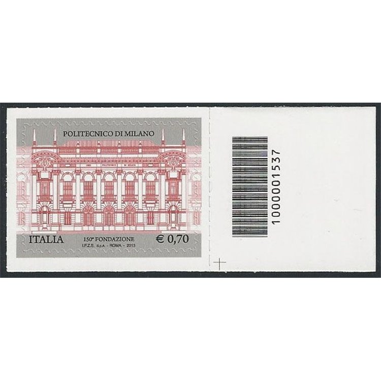 ITALY 2013 Polytechnic University of Milan CB 1537 aid