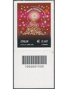 ITALY 2012 Secular Christmas CB 1500 aid