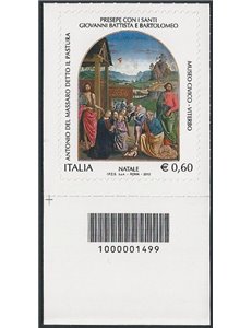 ITALIA 2012 Natale religioso CB 1499 ais