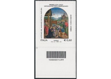 ITALY 2012 Religious Christmas CB 1499 ais