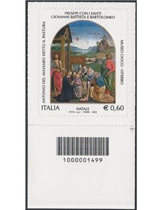 ITALIA 2012 Natale religioso CB 1499 aid