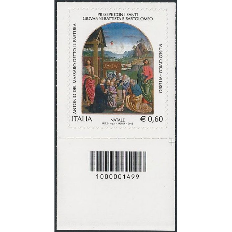 ITALIA 2012 Natale religioso CB 1499 aid