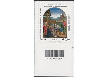 ITALY 2012 Religious Christmas CB 1499 aid