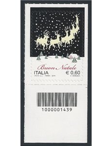 ITALIA 2011 Natale laico CB 1439 aid