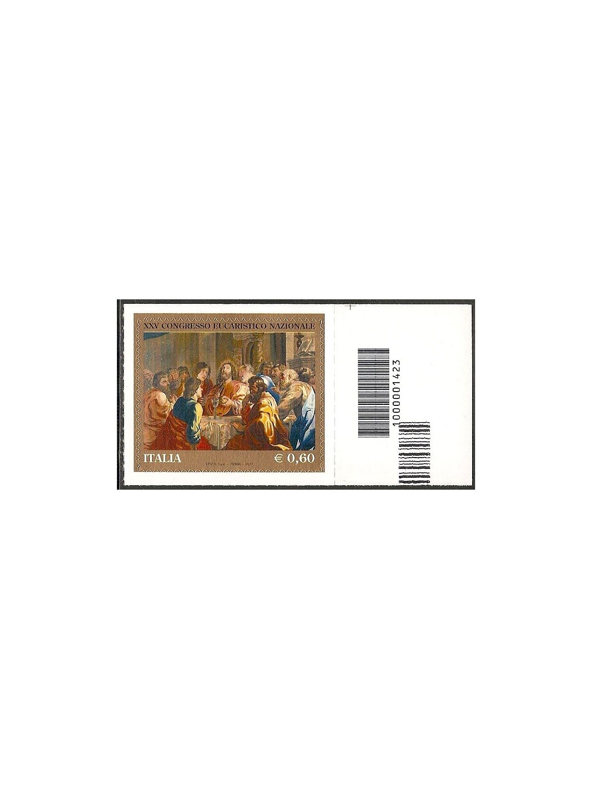 ITALY 2011 Eucharistic Congress CB 1423 asd