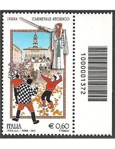 ITALIA 2011 Carnevale di Ivrea CB 1372 dx