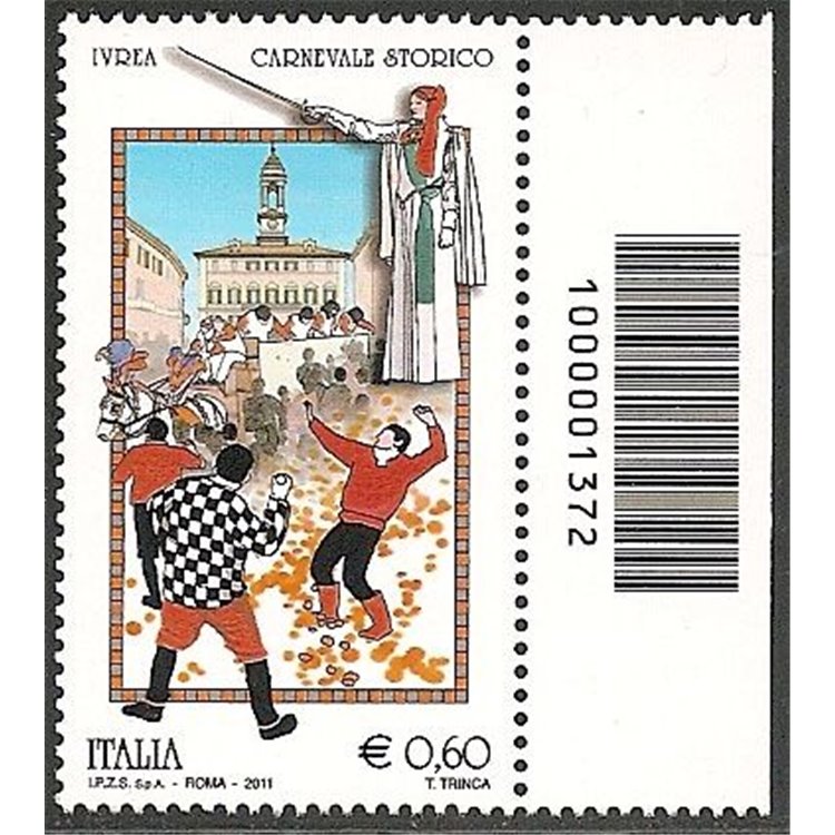 ITALIA 2011 Carnevale di Ivrea CB 1372 dx