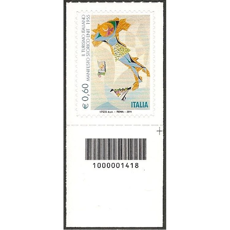 ITALY 2011 Historical Poster Enit CB 1418 aid