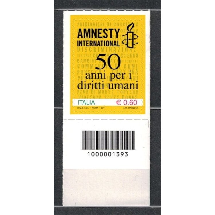 ITALY 2011 Amnesty International CB 1393 aid