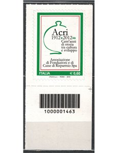 ITALY 2012 Centenary of Acri CB 1463 aid