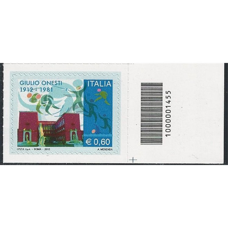 ITALY 2012 Giulio Onesti CB 1455 aid