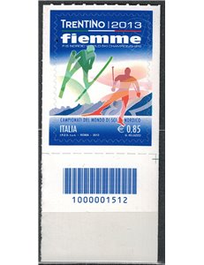 ITALY 2013 Nordic skiing Fiemme CB 1512 aid