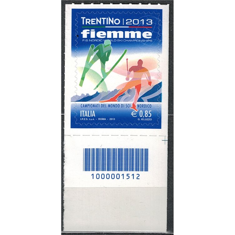 ITALY 2013 Nordic skiing Fiemme CB 1512 aid