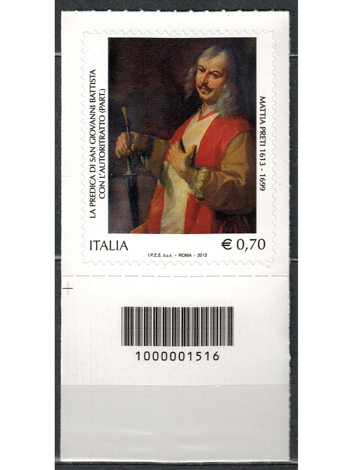 ITALY 2013 Mattia Preti CB 1516 ais