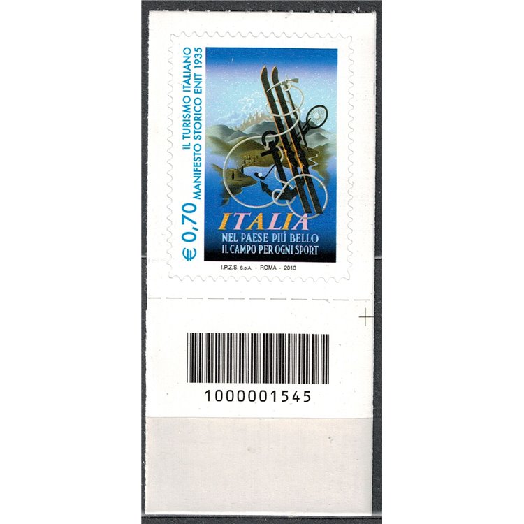 ITALY 2013 Enit Poster CB 1545 aid