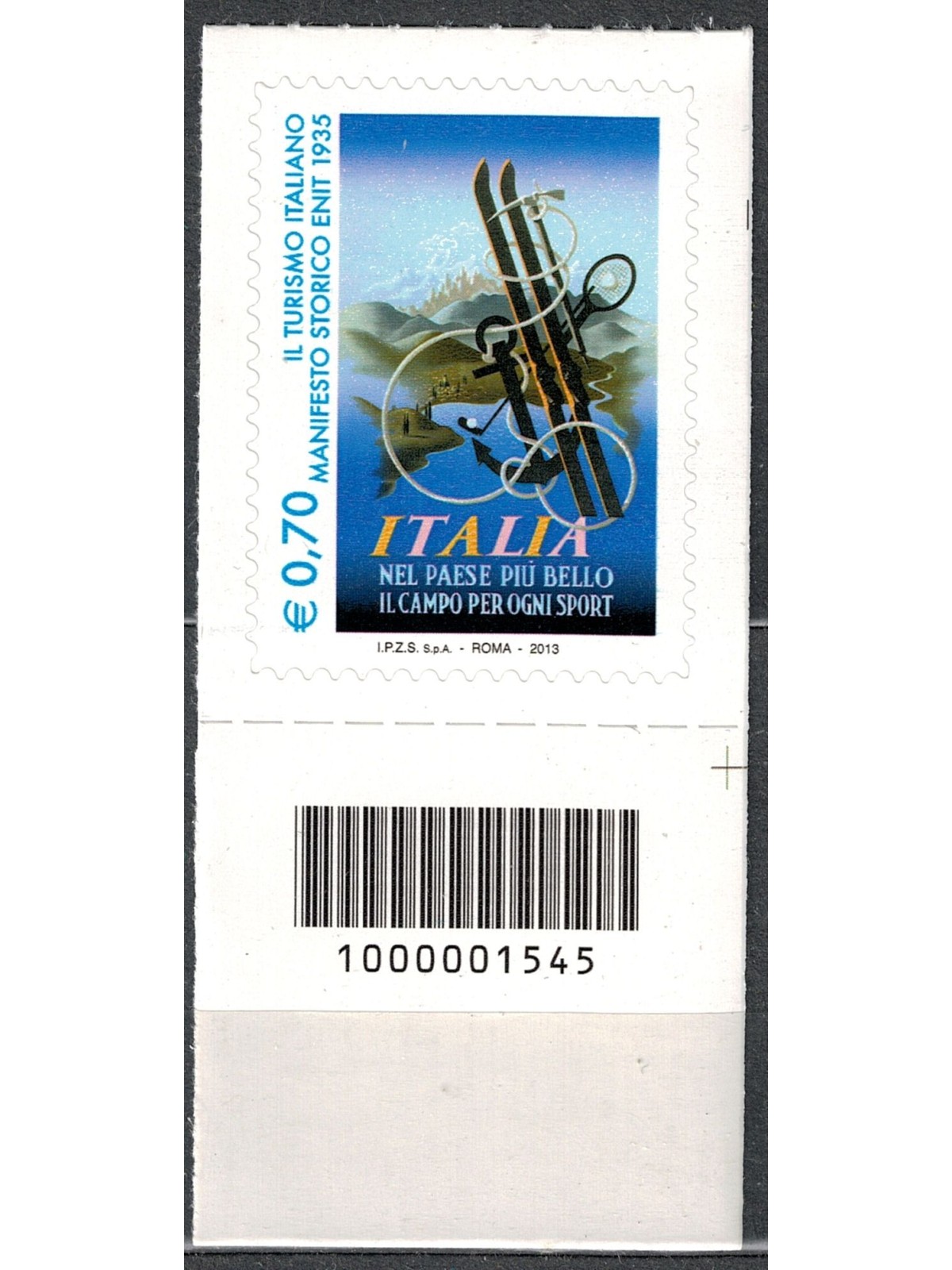 ITALY 2013 Enit Poster CB 1545 aid