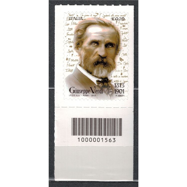 ITALY 2013 Giuseppe Verdi CB 1563 aid