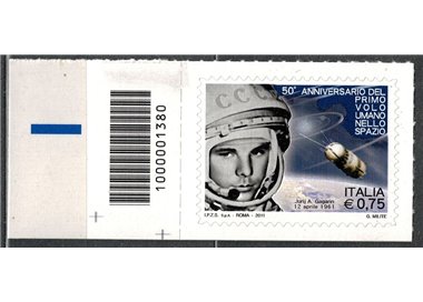 ITALY 2011 First flight into space CB 1380 ais