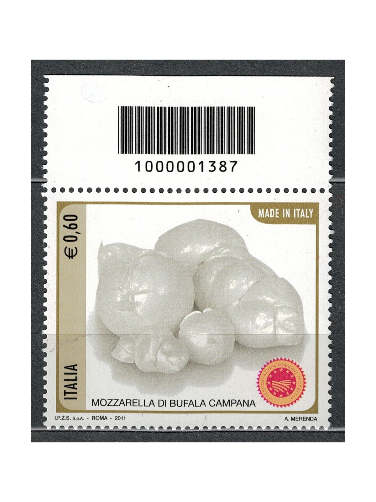 ITALIA 2011 Mozzarella di bufala CB 1387 alto