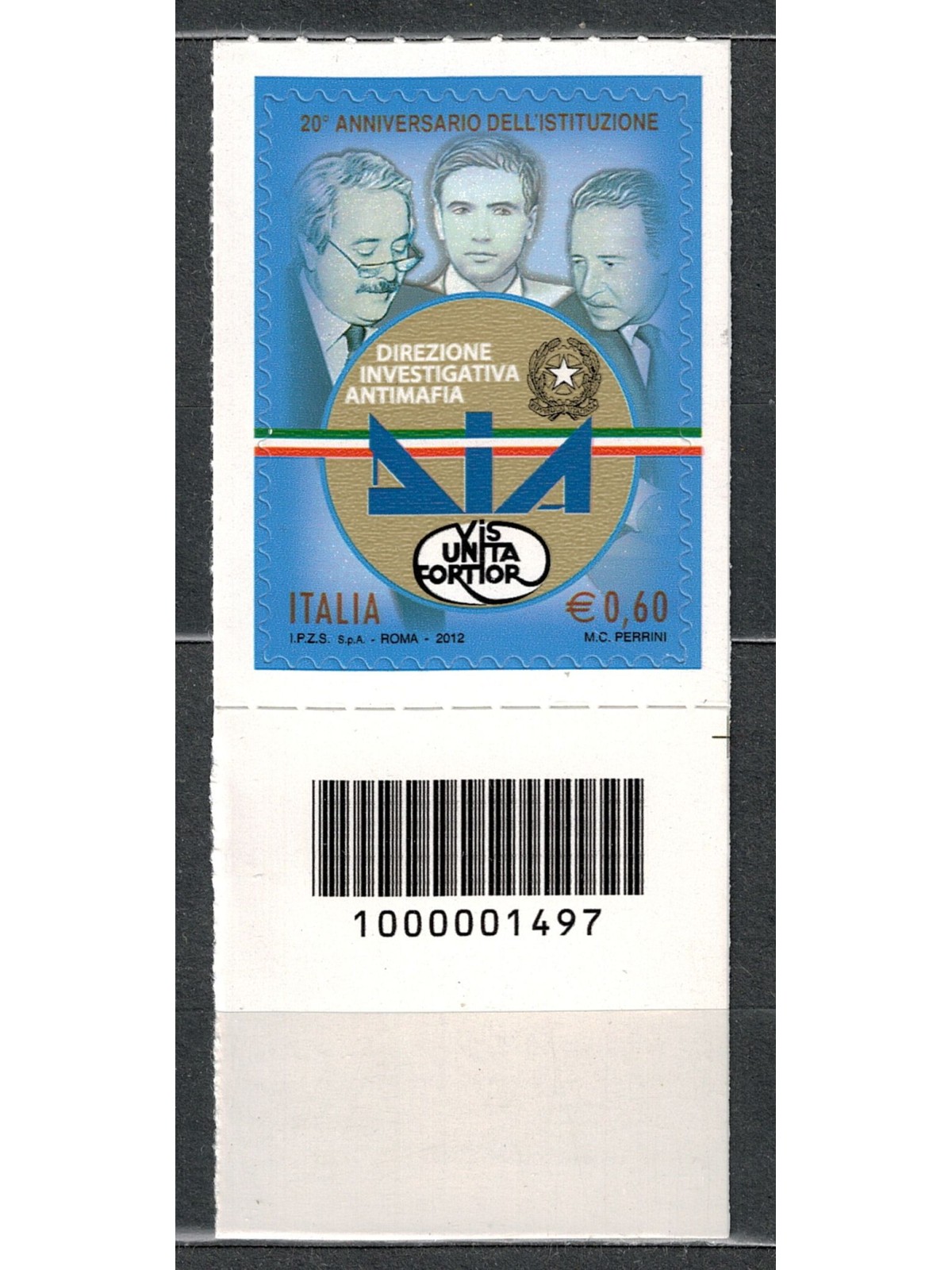 ITALY 2012 DIA Anniversary CB 1497 aid