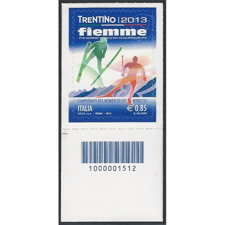 ITALY 2013 Nordic Skiing Fiemme CB 1512 ais
