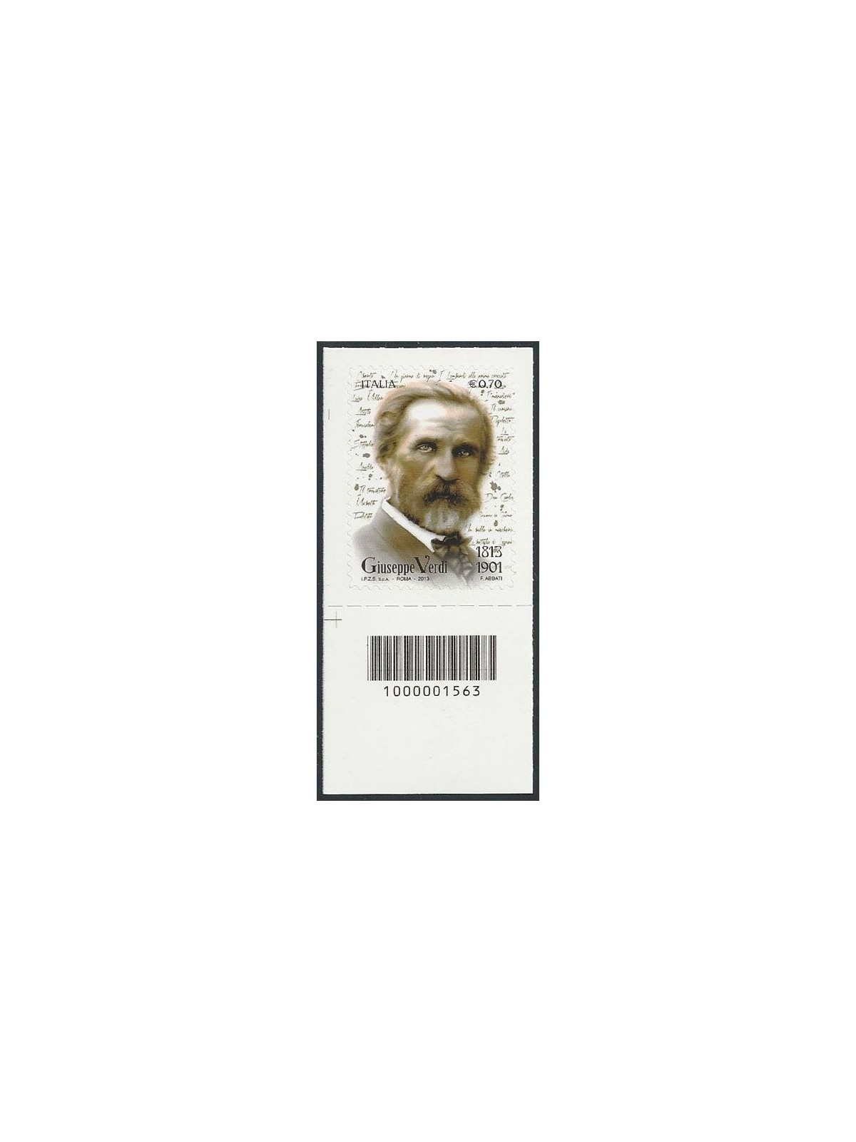 ITALY 2013 Giuseppe Verdi CB 1563 ais