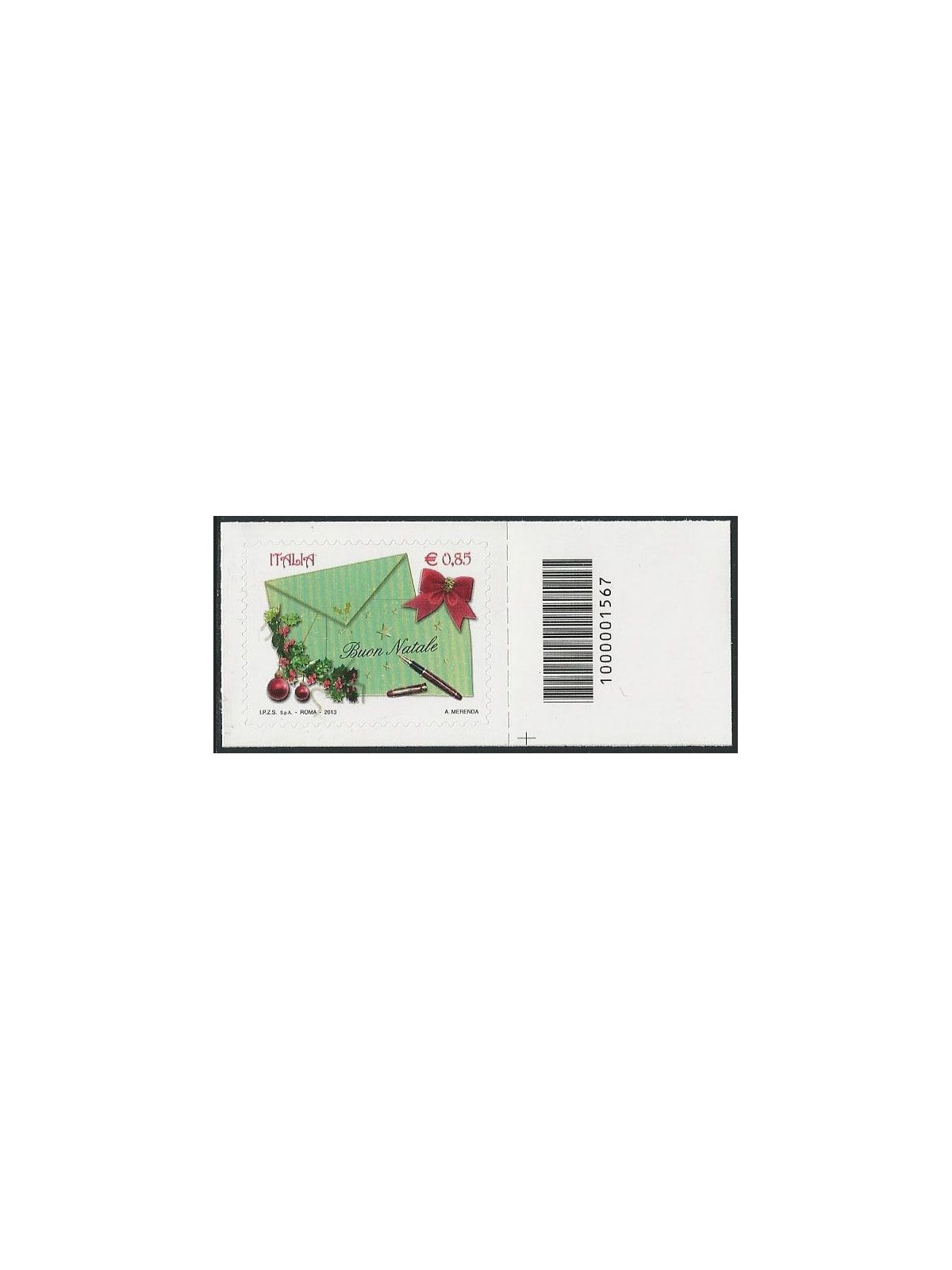 ITALIA 2013 Natale laico CB 1567 aid